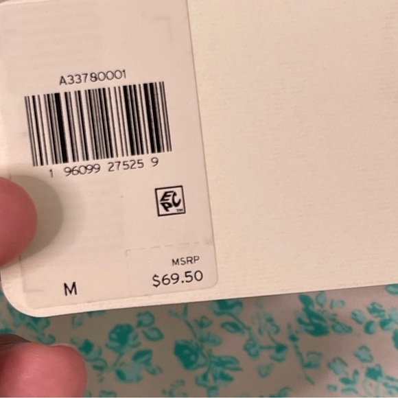 Levi’s Yvie square neck 3/4 sleeves cropped top statement blouse size M NWT - Picture 6 of 12